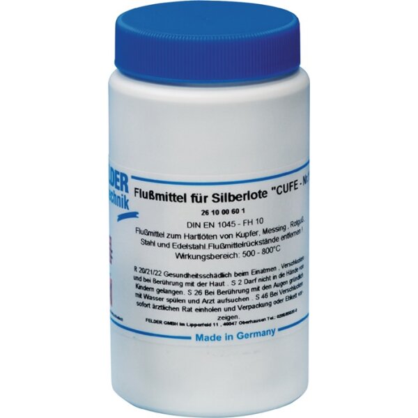 Hartlötpaste CuFe Nr.1 500-800GradC 250g FELDER