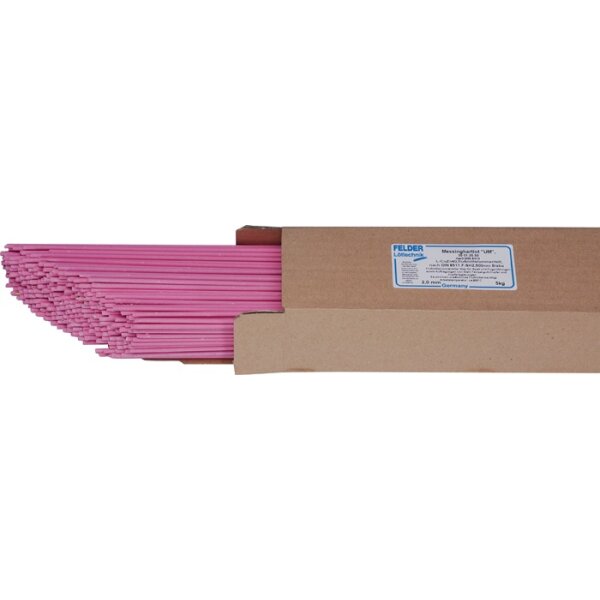 Messinghartlot UM 3x500mm L-Cu Zn 40 flussmittelummantelt 5 St.FELDER