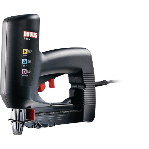 Novus Elektrotacker J 165 EAD extra power 53 / 53F / J 8-20 / 8-18 mm / 16-19 mm