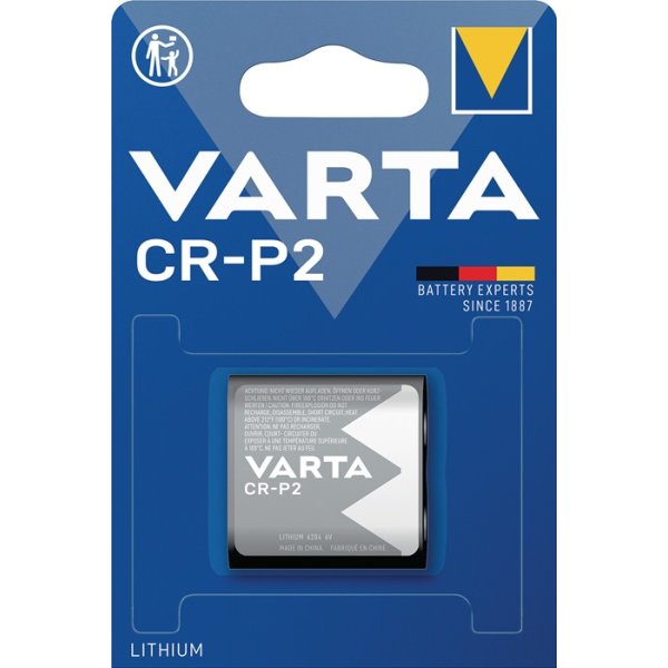 Batterie ULTRA Lithium 6 V CRP2 1450 mAh CR-P2 6204 1 St./Bl.VARTA