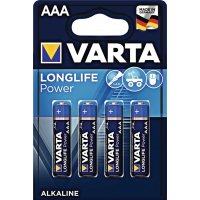 Batterie Longlife Power 1,5 V AAA-AM4-Micro 1260 mAh LR03 4903 4 St./Bl.VARTA