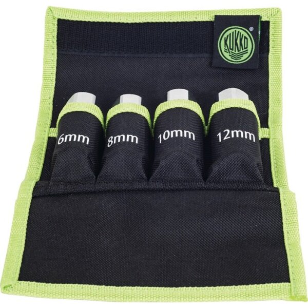 Kukko Stehbolzendrehersatz 53-A passend für Bolzen-Ø 6-8-10-12 mm 4-teilig