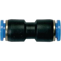 Riegler Gerade Steckverbindung Blaue Serie 8 mm L1 38,5 mm