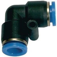 Riegler L-Steckverbindung Blaue Serie 8 mm L1 22,4 mm