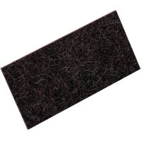Hartfilzauflage L280xB140xS10mm schwarz