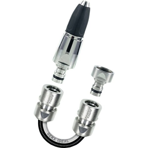 Geka Starterset GEKA plus Messing vernickelt SB