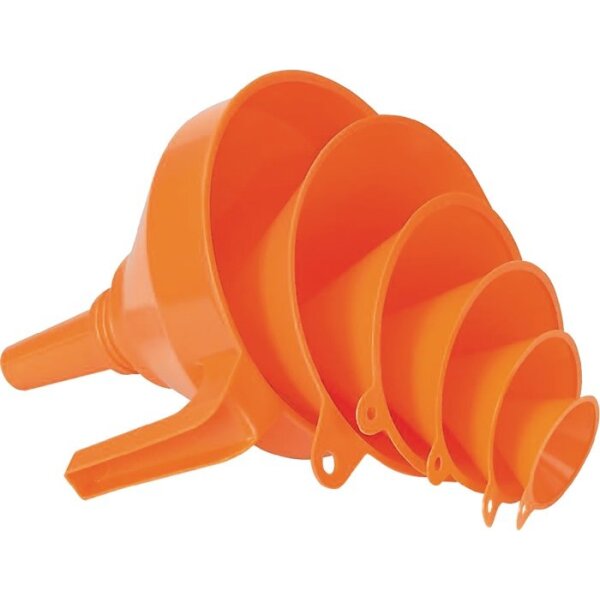 Pressol Trichterset 6-teilig 50, 75, 100, 120, 150, 160 mm HDPE