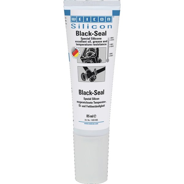 Spezialsilikon Black-Seal schwarz 85 ml Tube WEICON