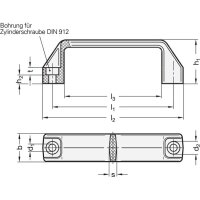 Ganter Bügelgriff GN 528 l1 179 ±1 mm d1 8,5 mm