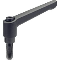 Ganter Verstellbarer Klemmhebel GN 300 d1 M 8 mm l1 63 mm...