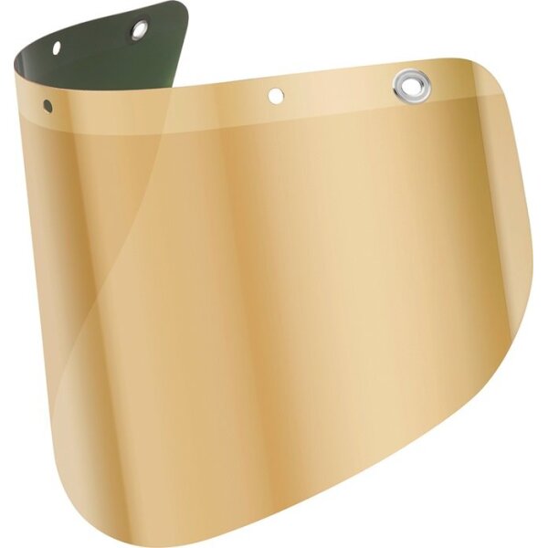 Uhlen Schutzscheibe klar, goldbedampft Polycarbonat EN 166 EN 167 EN 168 EN 171