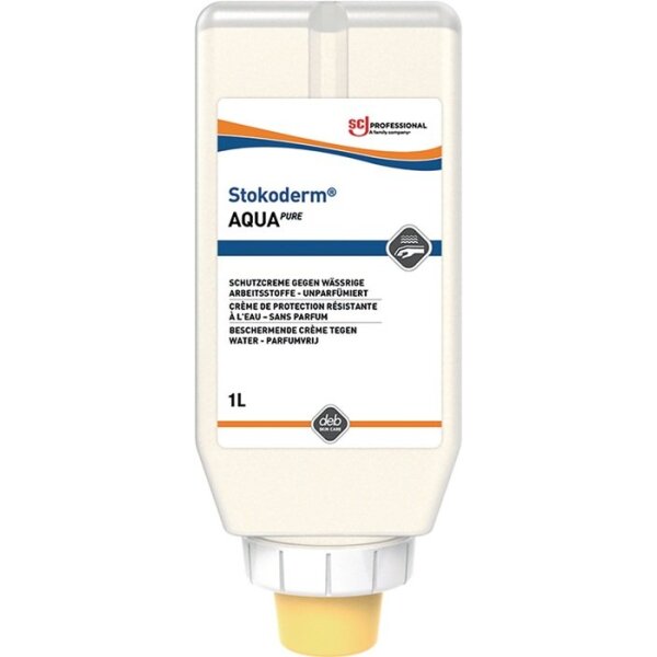 Sc johnson professional Hautschutzcreme Stokoderm® Aqua PURE 1 l silikon-/parfümfrei