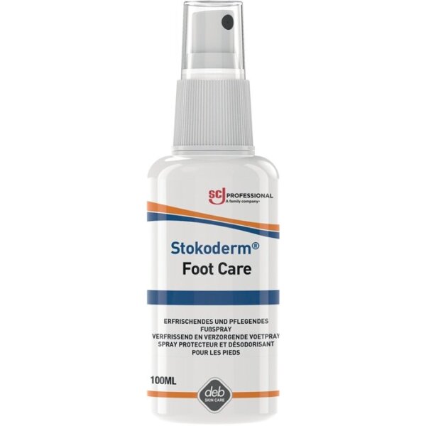 Sc johnson professional Fußspray Stokoderm® Foot Care 100 ml silikonfrei/parfümiert