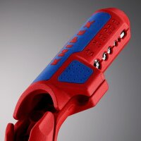 Knipex Universal Abmantelungswerkzeug ErgoStrip® Gesamtlänge 130 mm für Linkshänder
