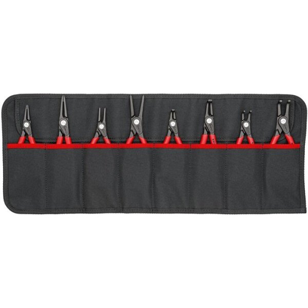 Knipex Sicherungsringzangensatz Version 2 8-teilig in Rolltasche 10 - 60 mm