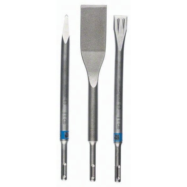 Bosch Meißel-Set SDS-plus SDS-plus 3-teilig selbstschärfend Länge 250/250/260 mm