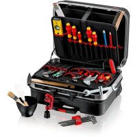Knipex Werkzeugsortiment BIG Basic Move Sanitär 31-teilig im Hartschalenkoffer für Sanitärinstallateure