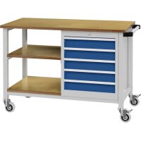 Werkbank B1200xT540xH880mm Buche Multiplex...