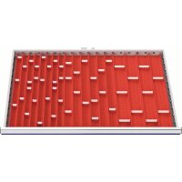 Muldeneinsatzset Front-H.50-75mm f.Schrank-B.900mm 24...