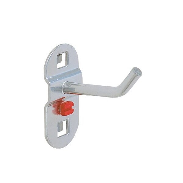 Rasterplan Werkzeughalter mit schrägem Hakenende Tiefe 200 mm 5St./Btl.