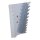 Rasterplan Ringschlüsselhalter senkrecht für 10 Schlüssel H255xB225/125xT50mm passend für Lochplatten