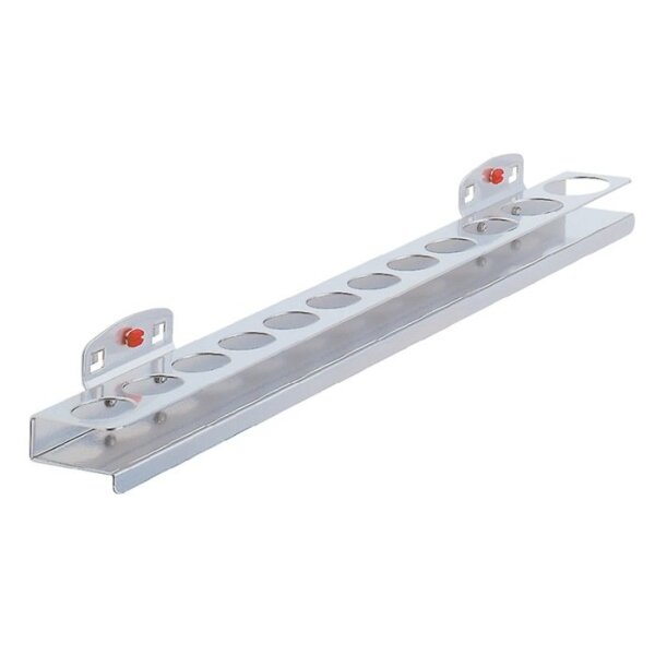 Rasterplan Nusshalter H30xB390xT45mm für 12 Nüsse passend für Lochplatten