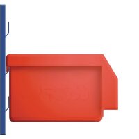 Rasterplan Sichtlagerkasten L160xB105xH75mm PE blau