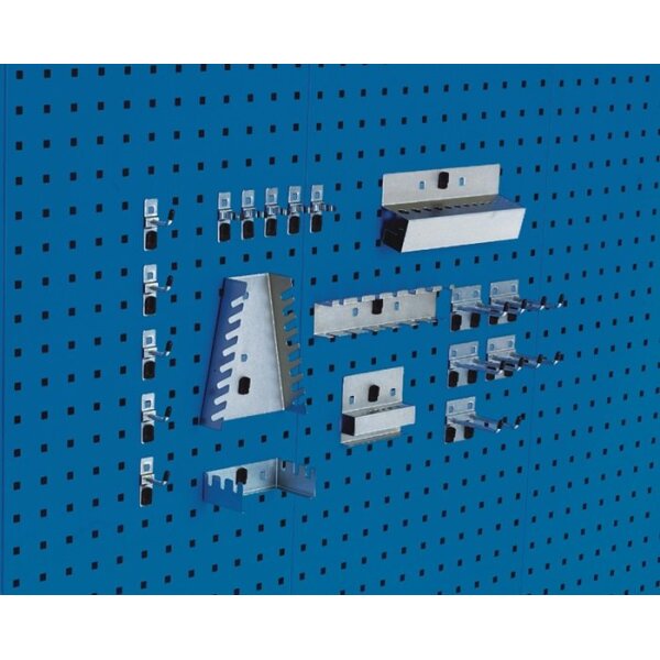 Bott Werkzeughalter BxHmm 10 Haken/5 div.Halter/5 Werkzeugklemmen