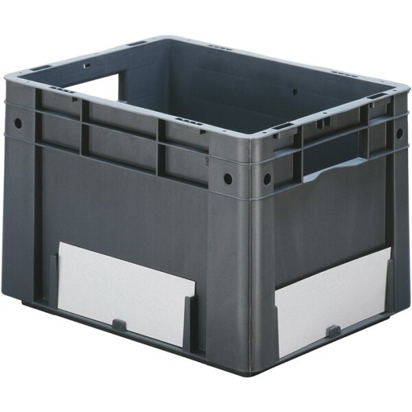 La-ka-pe Etikett weiß für Transportstapelkasten B. 210 mm 50St./Btl.