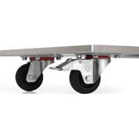 Transportwagen STA verz.f.Aluminiumboxen 29 l-91l Gesamt-Trgf.50kg