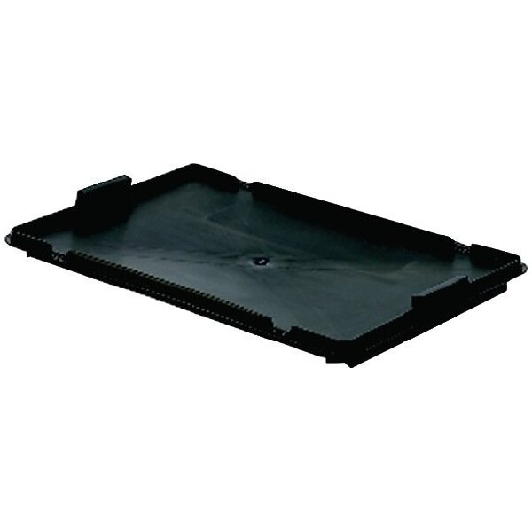 La-ka-pe Deckel L600xB400mm schwarz PP passend für Drehstapelbehälter