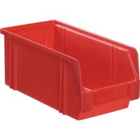 La-ka-pe Sichtlagerkasten LK L350/300xB200xH200mm PS rot