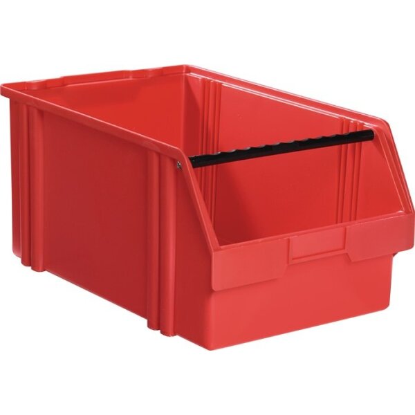 La-ka-pe Sichtlagerkasten LK L500/450xB300xH230mm PS rot