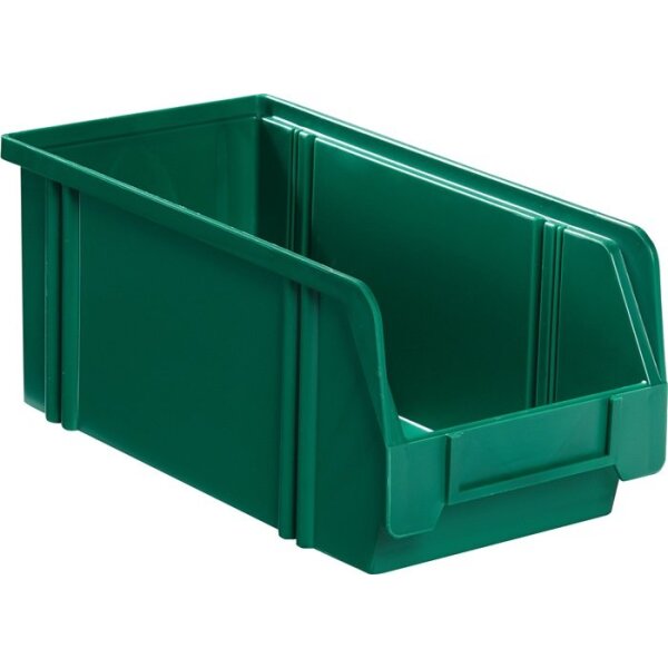 La-ka-pe Sichtlagerkasten LK L350/300xB200xH200mm PS grün