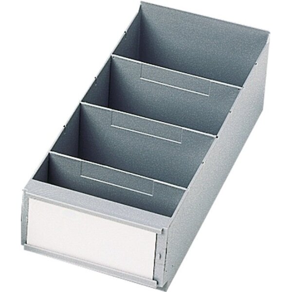 La-ka-pe Trennwand für Regalkasten B. 160 mm PS grau 25St./Btl.