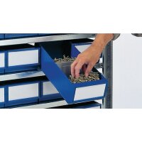 La-ka-pe Trennwand für Regalkasten B. 160 mm PS grau 25St./Btl.