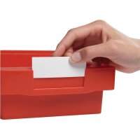 La-ka-pe Etikett weiß für Regalkästen...