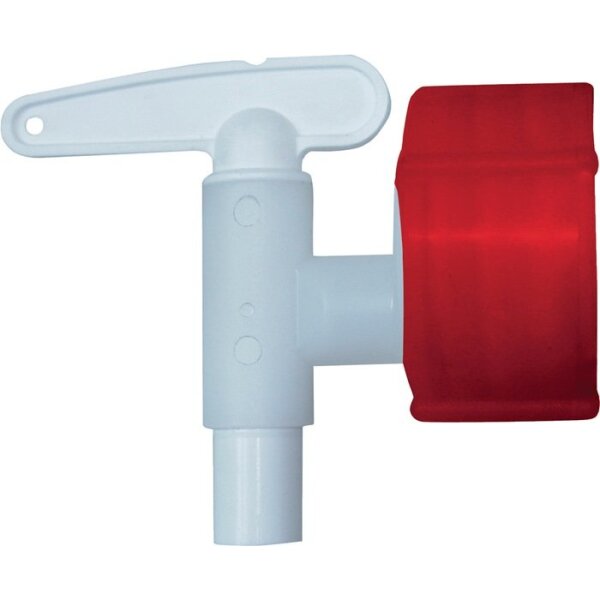 Graf Auslaufhahn Kunststoff weiß 34 mm NW 10