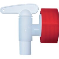 Graf Auslaufhahn Kunststoff weiß 34 mm NW 15