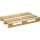 Poolflachpalette L1200xB800xH144mm Trgf.1000kg 3 Kufen HO natur