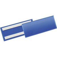 Durable Etikettentasche B210xH74mm blau selbstklebend...