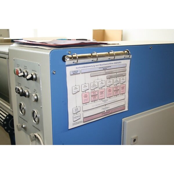 Eichner 4-Ringmechanik verzinkt passend für DIN A4 Hüllen