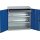 Stumpf Werkzeug-/Beistellschrank H1000xB1000xT500 mm 1Schubl.,2Bd. lichtgrau/enzianblau