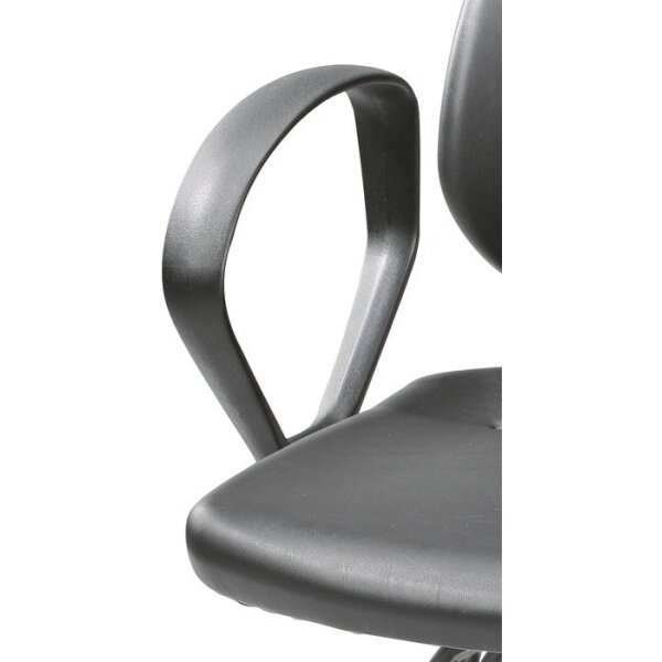 Bimos Armlehne Unitec passend für Arbeitsdrehstuhl Serie TECWERK, Unitec verstellbar schwarz