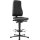 Bimos Arbeitsdrehstuhl All-In-One Highline Bodengleiter + Fußring Integralschaum schwarz 570-830 mm
