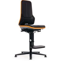 Bimos Arbeitsdrehstuhl Neon Bodengleiter + Aufstiegshilfe...