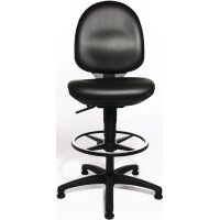 Topstar Arbeitsdrehstuhl Tec 50 Bodengleiter +...