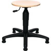 Topstar Drehhocker mit Bodengleitern Buche natur...