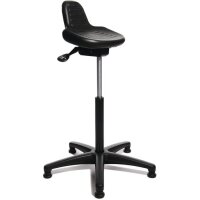 Topstar Stehhilfe Integralschaum Sitzhöhenverstellung 550-810 mm Stahlrohr schwarz