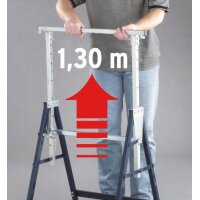 Brennenstuhl Arbeitsbock Höhe max.1310 mm Stahlrohr höhenverstellbar